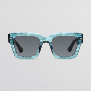 Modelo Elton Large Square en color carey azul_01