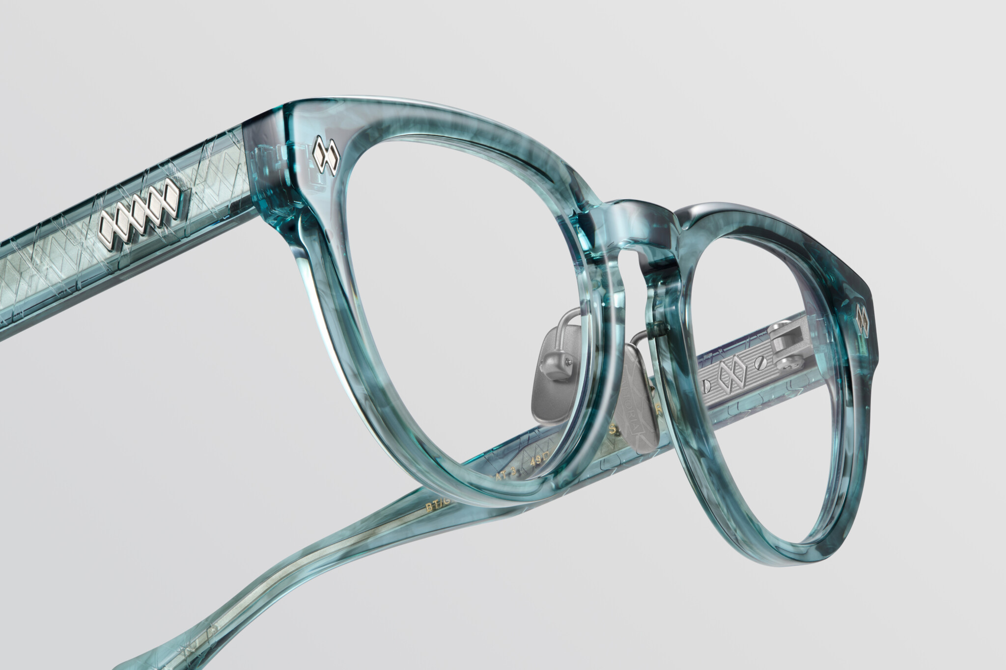 Valtoria optic Sailor model luxury glasses, handcrafted in Japan